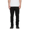 Clothing PURPLE BRAND | Black Raw Slim Mid Rise Jeans