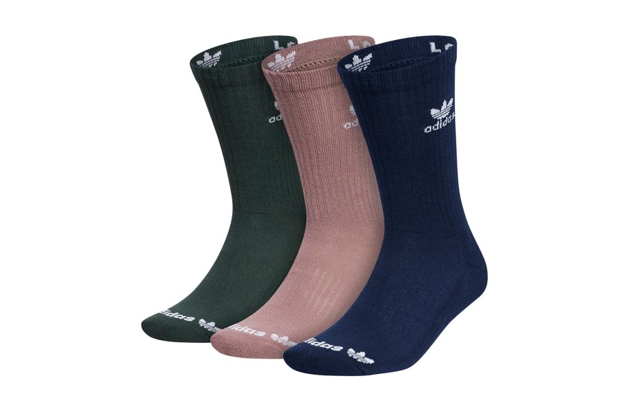 Clothing ADIDAS | Adidas Trefoil Crew Sock 3 Pairs