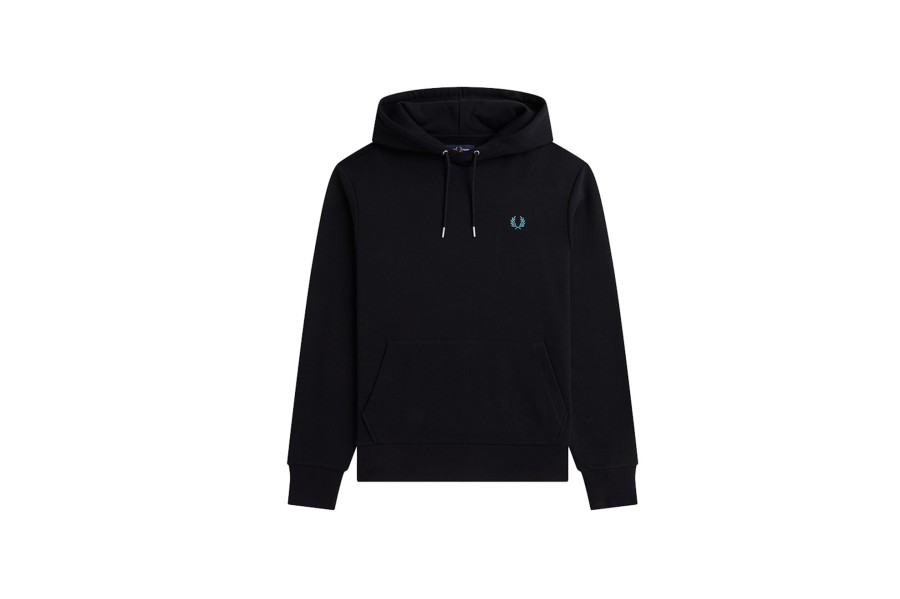 Clothing FRED PERRY | Rave Graphic Hooded Sweatshirt