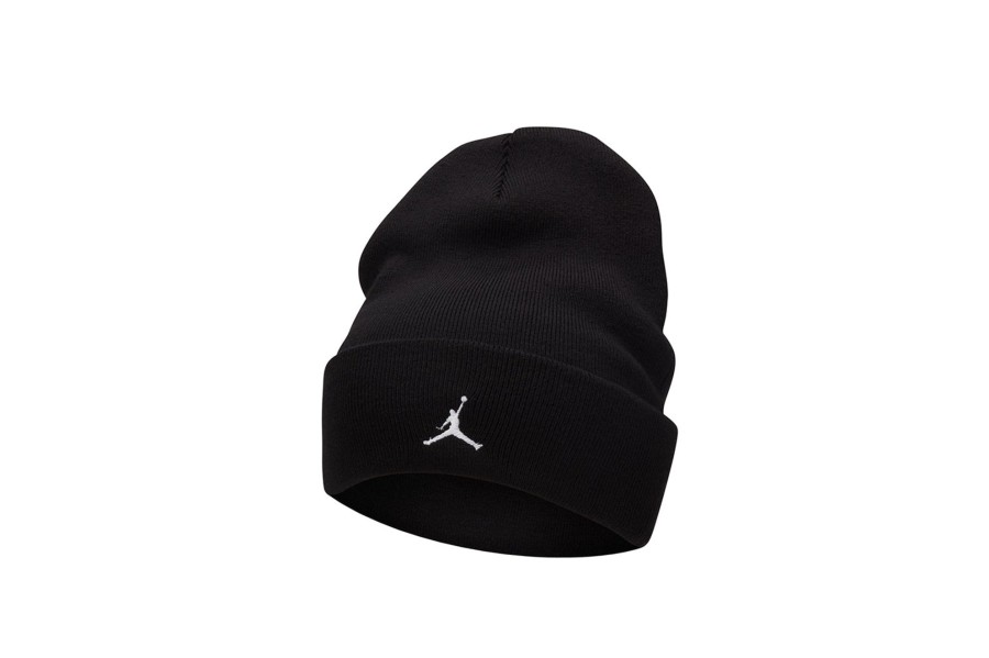 Clothing JORDAN | Jordan Peak Essential Beanie Black