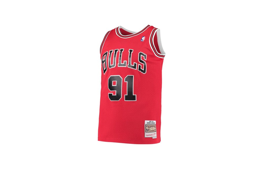 Clothing MITCHELL u0026 NESS | Chicago Bulls Dennis Rodman #91 Swingman Jersey