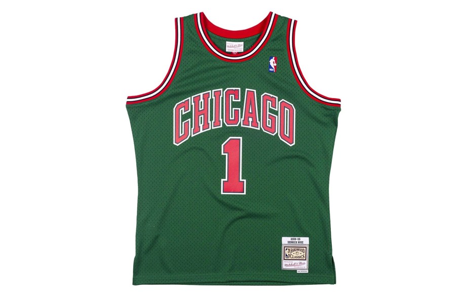 Clothing MITCHELL u0026 NESS | Chicago Bulls Derrick Rose #1 Swingman Jersey