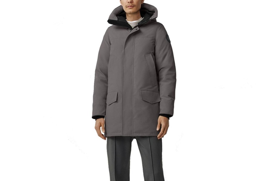 Clothing CANADA GOOSE | Langford Parka Black Label - Coastal Grey