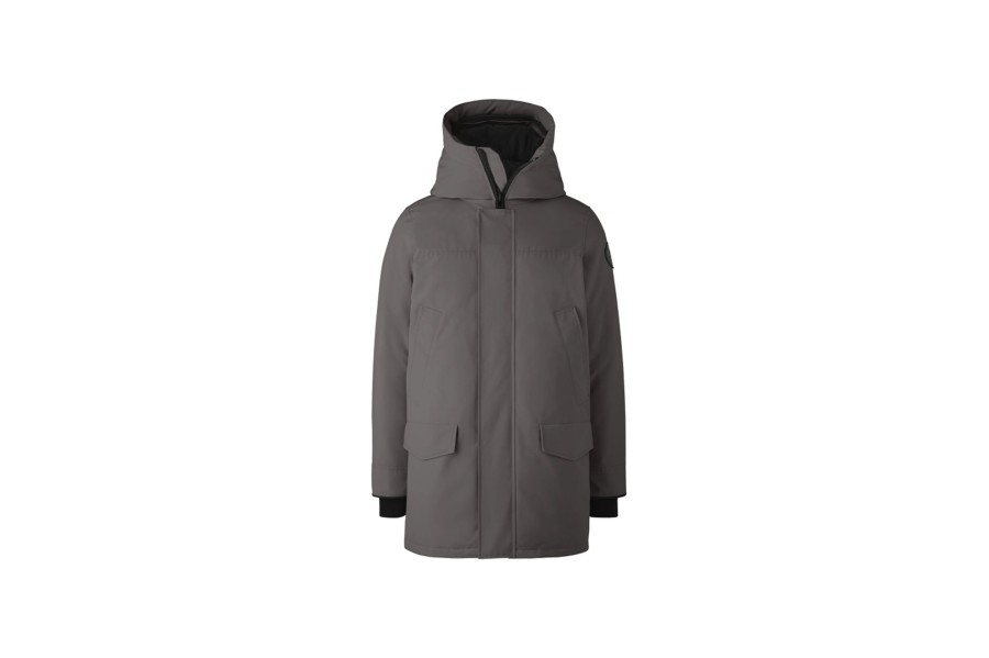 Clothing CANADA GOOSE | Langford Parka Black Label - Coastal Grey