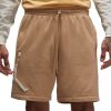 Clothing JORDAN | Jordan Essentials Fleece Brown Graphic Shorts