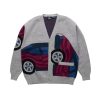 Clothing PARRA | No Parking Knitted Cardigan