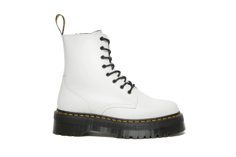 Shoes DR MARTENS | Dr Martens Jadon White Polished Smooth