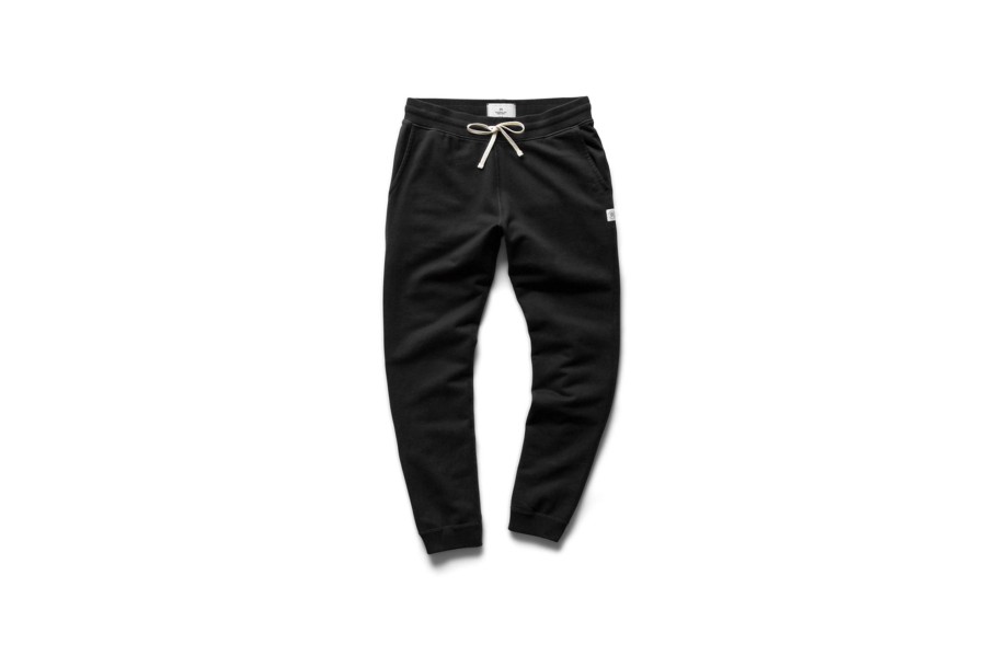 Clothing REIGNING CHAMP | Midweight Terry Slim Sweatpant Black