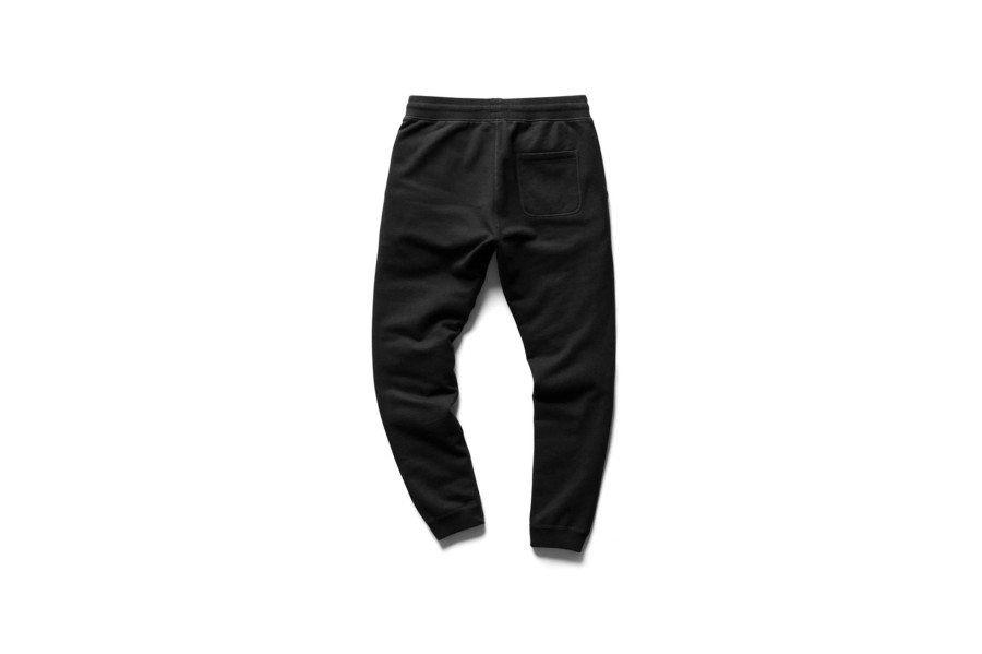 Clothing REIGNING CHAMP | Midweight Terry Slim Sweatpant Black