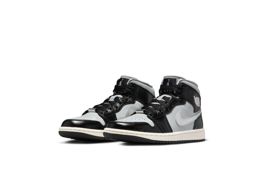 Shoes JORDAN | Women'S Air Jordan 1 Mid Se Black Chrome