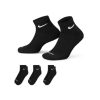 Clothing NIKE | Everyday Plus Cushioned Training Ankle Socks Black