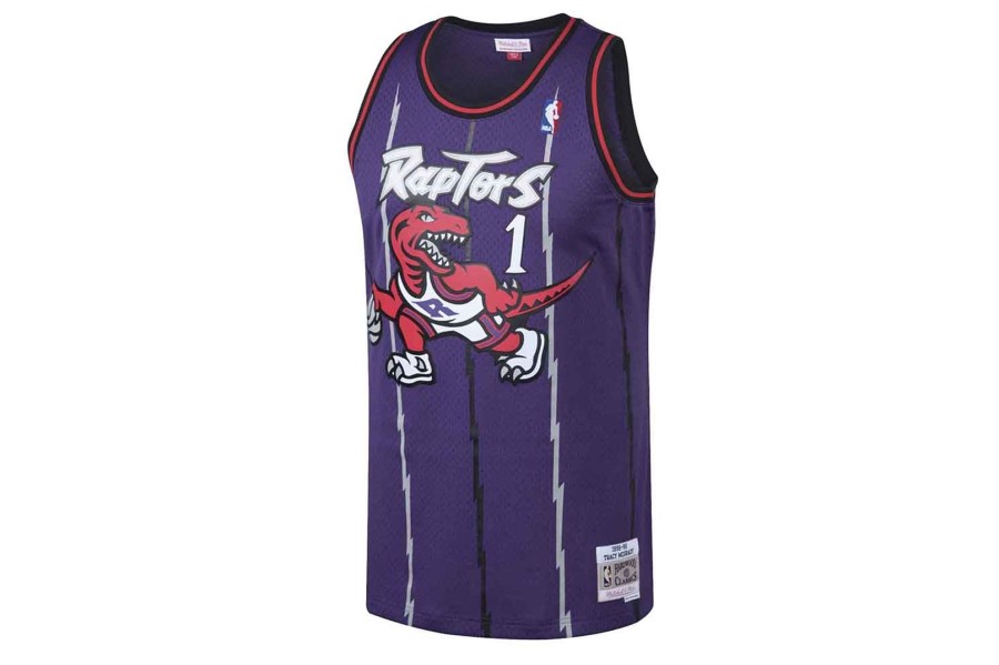 Clothing MITCHELL u0026 NESS | Nba Toronto Raptors Tracy Mcgrady #1 Swingman Jersey