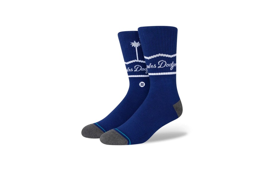 Clothing STANCE | Stance Los Angeles Dodgers Sisters Crew Socks