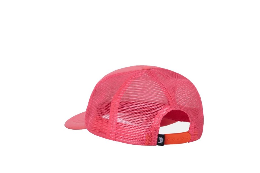 Clothing STUSSY | Big Basic Trucker Cap Pink