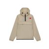 Clothing COMME DES GARCONS | Cdg X K-Way Half Zip Jacket Beige Grey