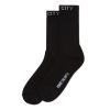 Clothing HONOR THE GIFT | Htg Inner City Rib Sock Black