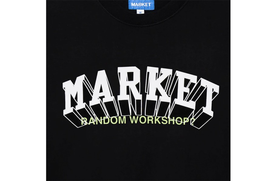 Clothing MARKET | Super Market T-Shirt Washed Black