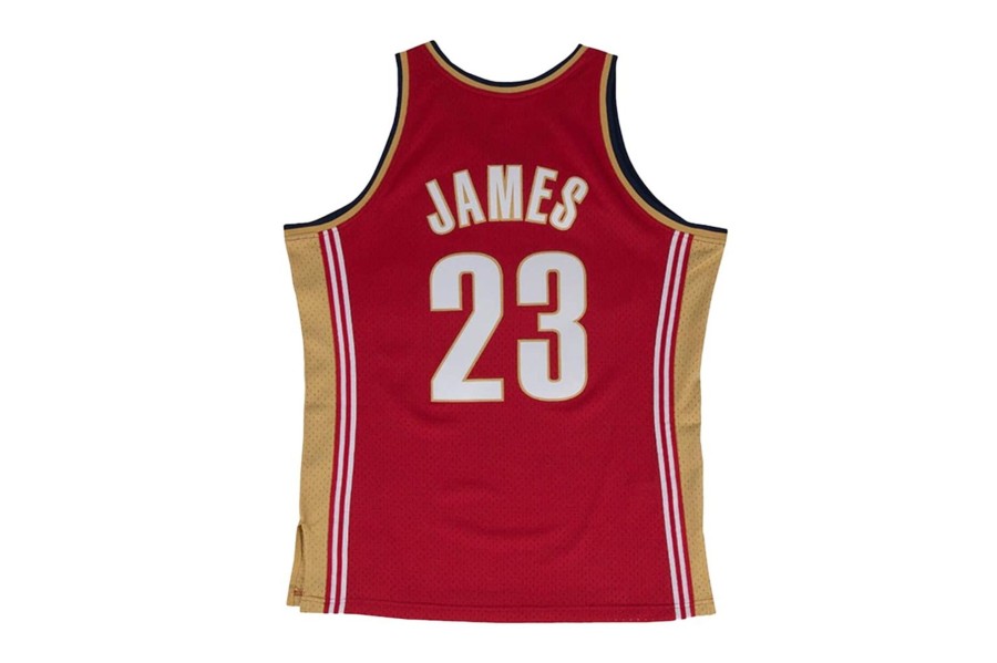 Clothing MITCHELL u0026 NESS | Cleveland Cavaliers Lebron James #23 Swingman Jersey