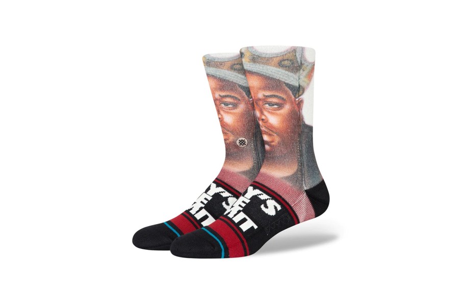 Clothing STANCE | The Notorious B.I.G X Stance Sky'S The Limit Crew Socks