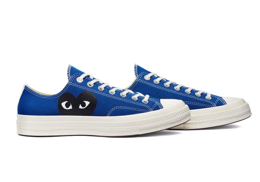 Shoes COMME DES GARCONS | Cdg Converse Chuck 70 Low Blue Quartz