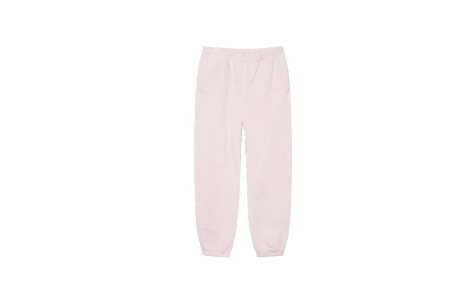 Clothing STUSSY | Overdyed Stock Logo Sweatpant Light Pink