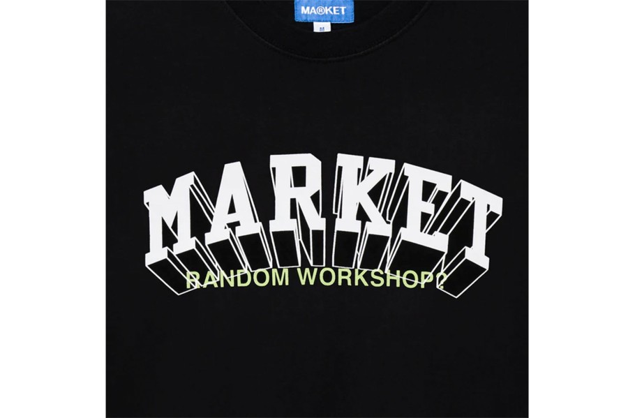 Clothing MARKET | Super Market Pullover Hoodie Washed Black