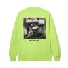 Clothing REAL BAD MAN | Real Bad Man Shroomergang Long Sleeve Tee High-Lighter