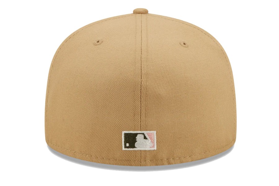 Clothing NEW ERA | New Era Mlb Los Angeles Dodgers Camel Pink Olive 1992 All Star Game 59Fifty Fitted