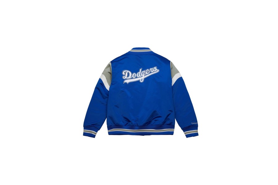 Clothing MITCHELL u0026 NESS | Heavyweight Satin Jacket Los Angeles Dodgers