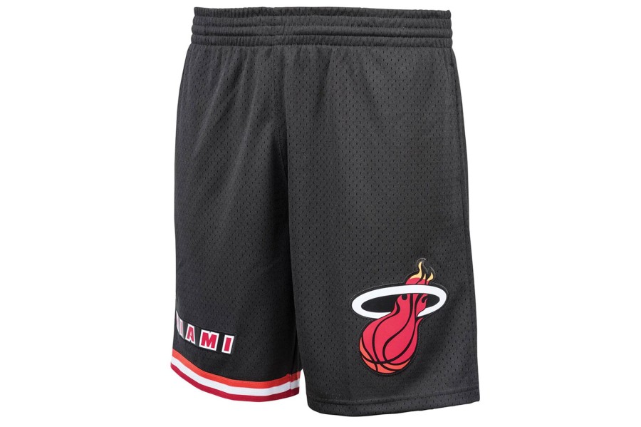 Clothing MITCHELL u0026 NESS | Miami Heat Swingman Shorts