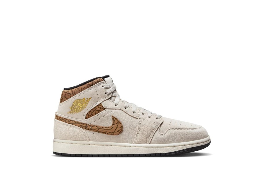 Shoes JORDAN | Air Jordan 1 Mid Se Brown Elephant