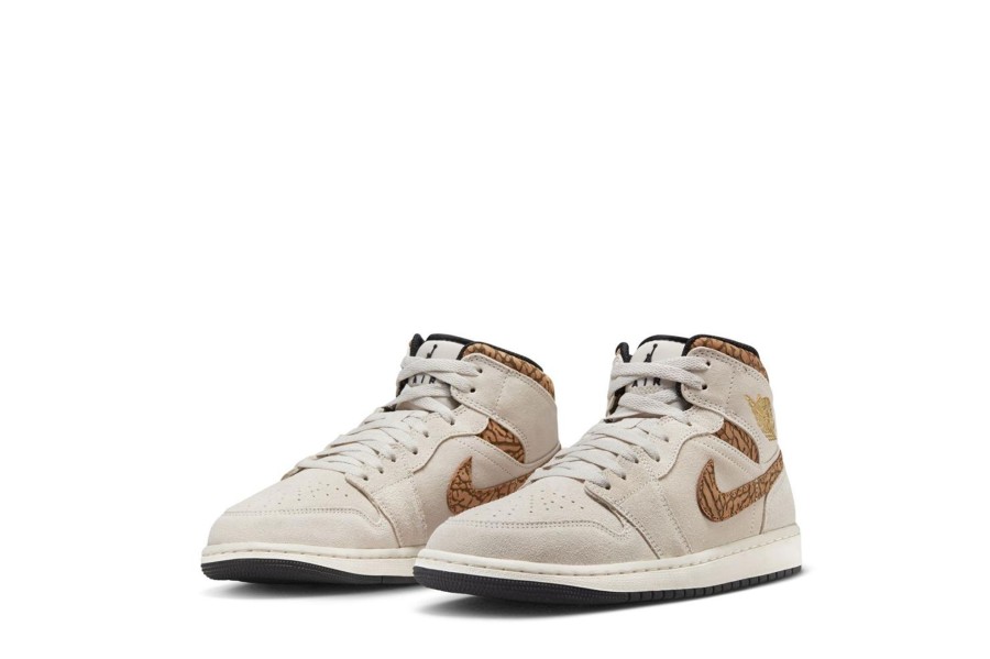 Shoes JORDAN | Air Jordan 1 Mid Se Brown Elephant