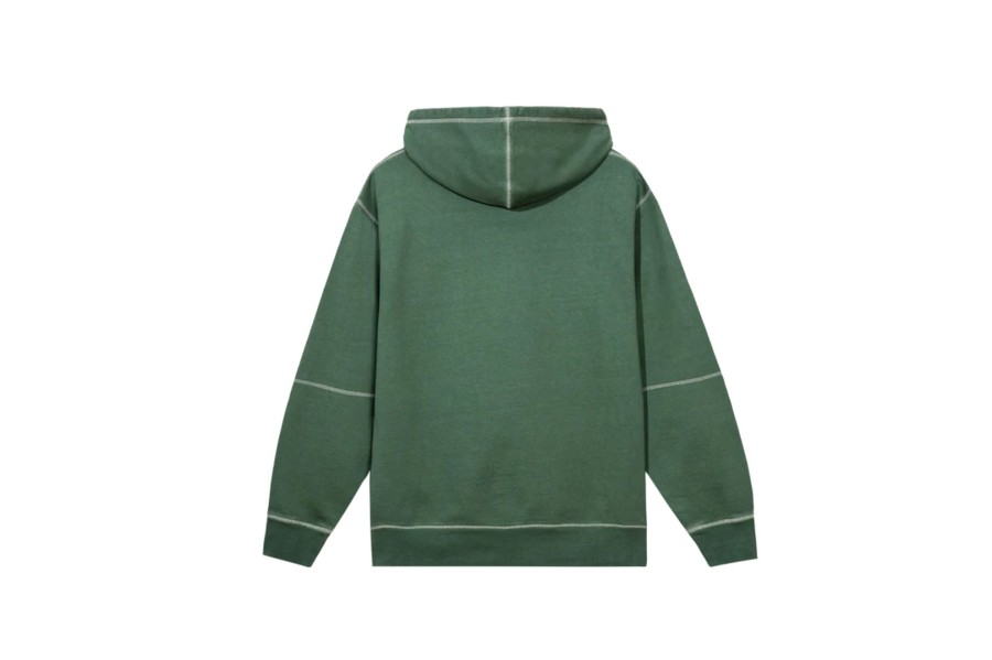 Clothing MARKET | Triple Stitch Pullover Hoodie Emerald