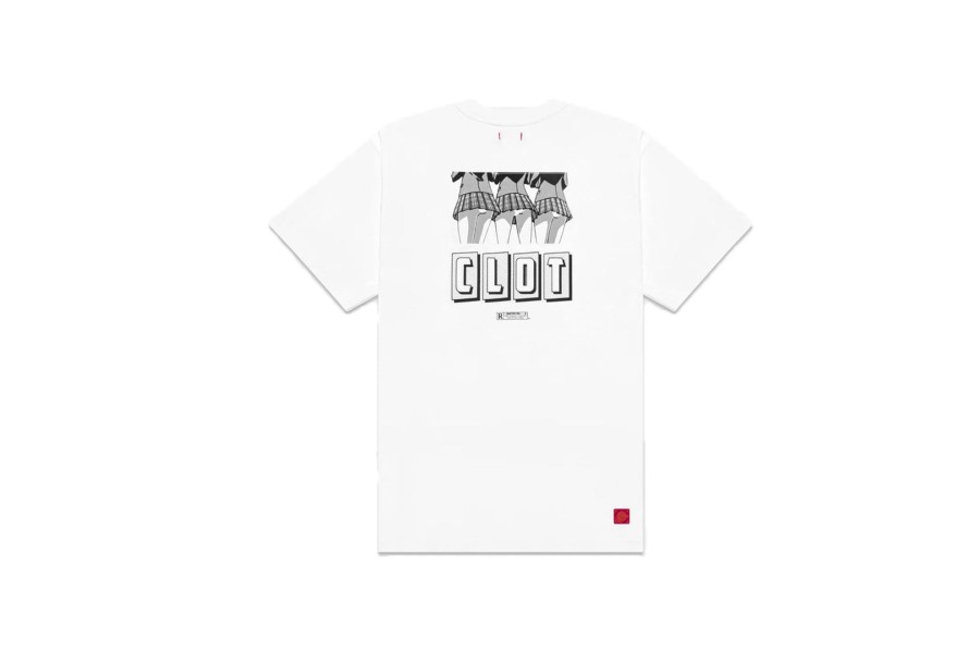 Clothing CLOT | Clot Girl'S Back Tee White