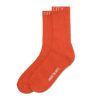 Clothing HONOR THE GIFT | Htg Inner City Rib Sock Orange