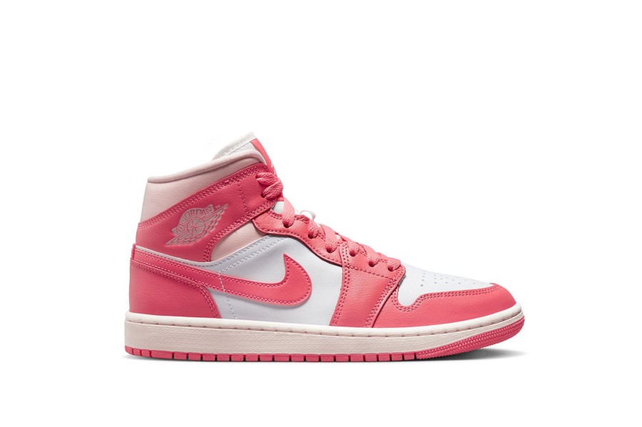 Shoes JORDAN | Women'S Air Jordan 1 Mid Strawberries U0026 Cream