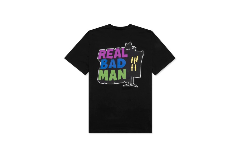 Clothing REAL BAD MAN | Rbm Logo Short Sleeve Vol 12 Black