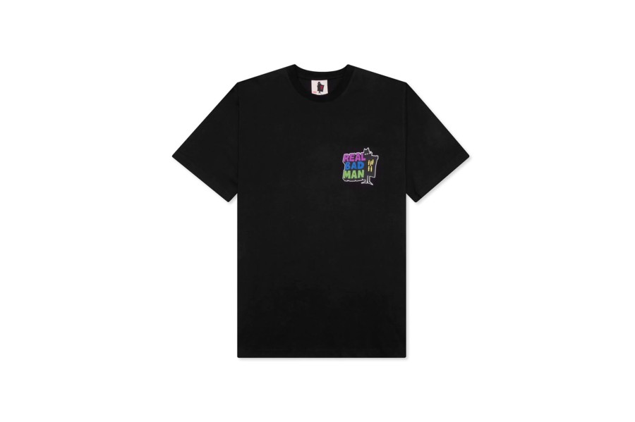 Clothing REAL BAD MAN | Rbm Logo Short Sleeve Vol 12 Black