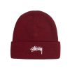 Clothing STUSSY | Stock Cuff Beanie Red Heather