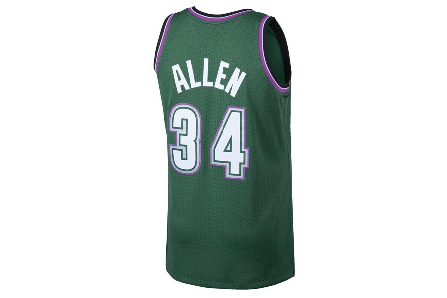 Clothing MITCHELL u0026 NESS | Nba Milwaukee Bucks Ray Allen #34 Jersey