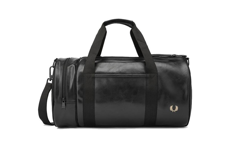 Clothing FRED PERRY | Tonal Pu Barrel Bag