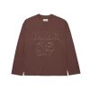 Clothing HONOR THE GIFT | Amp'D Up Longsleeve Tee Brown