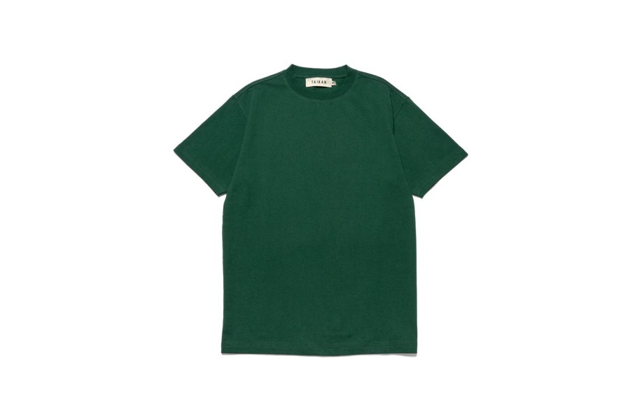 Clothing TAIKAN | Heavyweight Short Sleeve Tee Forest Green