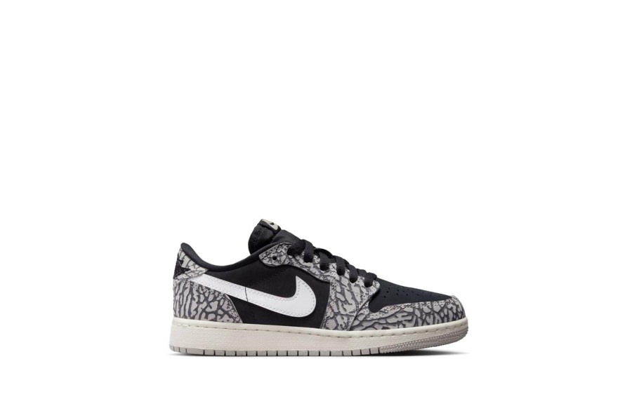 Shoes JORDAN | Air Jordan 1 Low Og Black Cement (Gs)