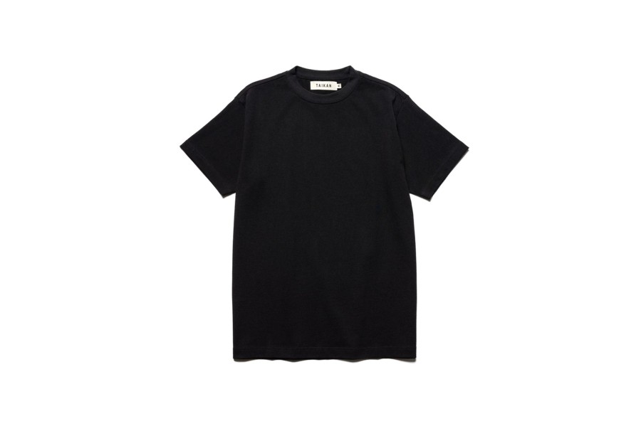 Clothing TAIKAN | Heavyweight Short Sleeve Tee Black