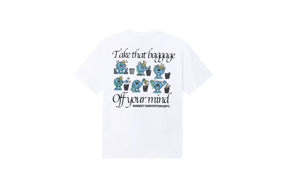 Clothing MARKET | Sanitation Dept T-Shirt White