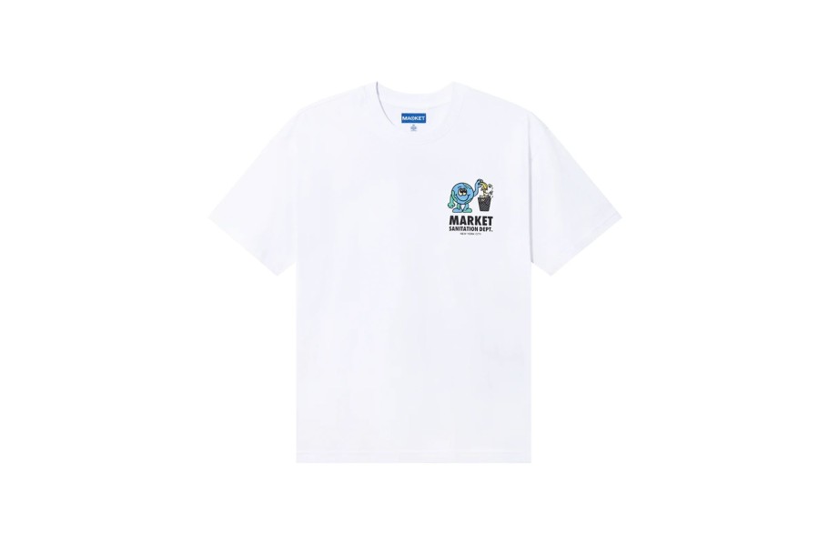 Clothing MARKET | Sanitation Dept T-Shirt White