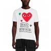 Clothing COMME DES GARCONS | Cdg Multi Heart Play Logos T-Shirt