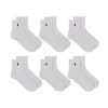 Clothing POLO RALPH LAUREN | Performance Cotton Crew Quarter Socks 6-Pack