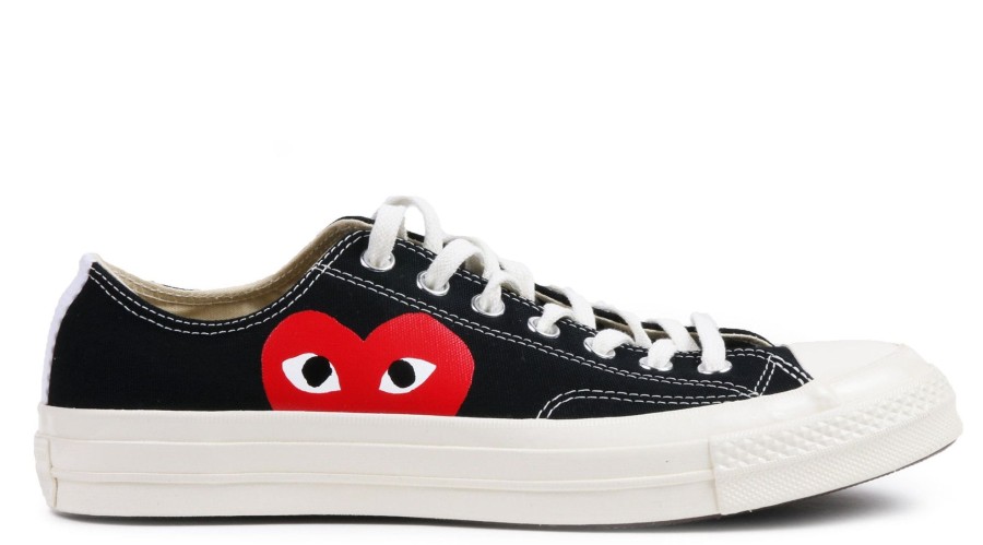 Shoes COMME DES GARCONS | Cdg Play Converse Chuck Taylor All-Star 70 Low Black